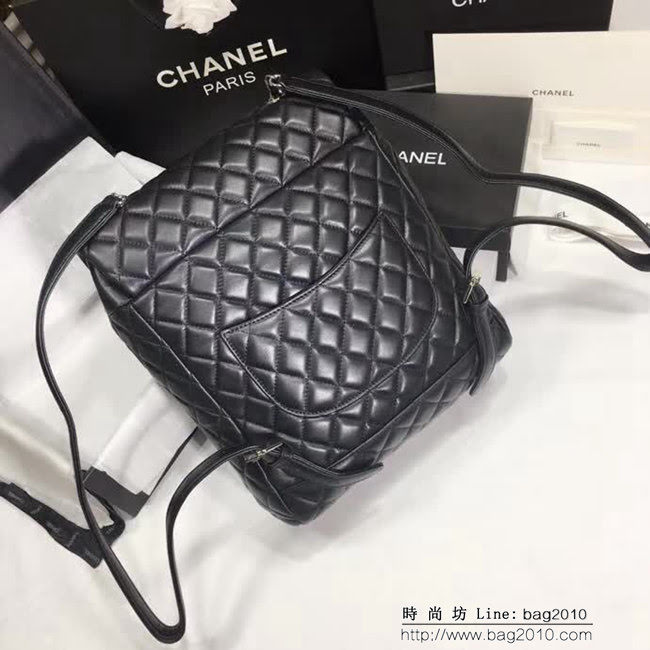 香奈兒CHANEL 91122Backpack全羊皮製作雙肩背包 DSC1309